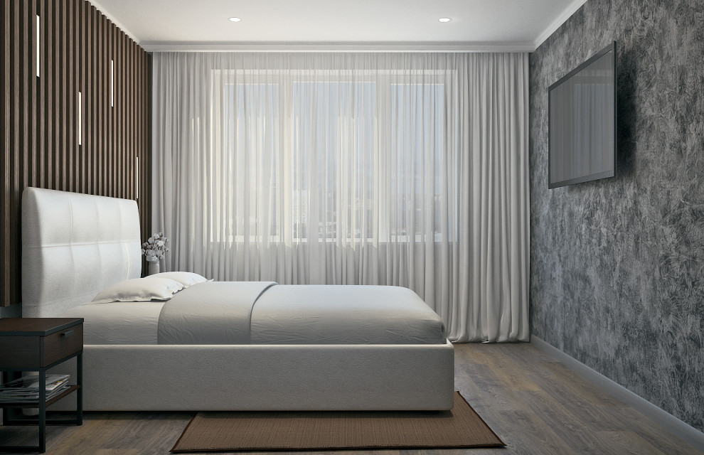 Современная однокомнатная квартира для молодого человека.