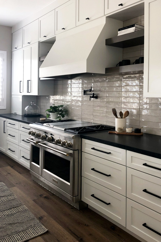 Inspiration for a transitional kitchen remodel in Denver