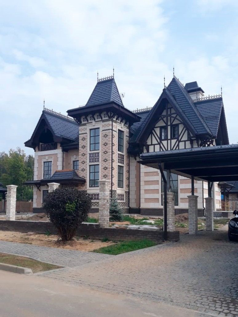 Частный жилой особняк. Довиль -Трувиль.