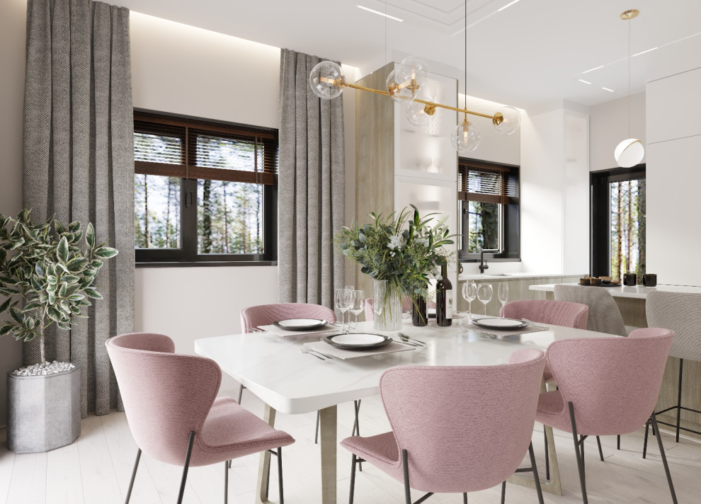 Кухня-гостиная / 1 этаж