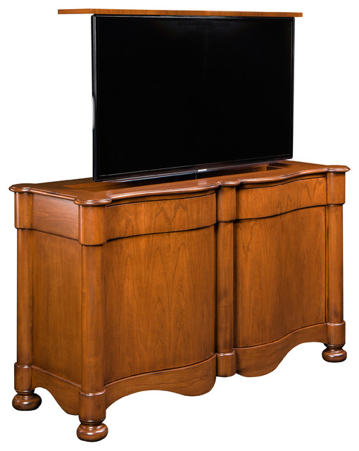 Catalan Flat Screen TV lift cabinet, US Made Pop-up TV by ...