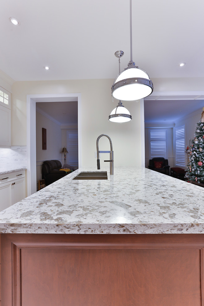 Kitchen - transitional kitchen idea in Toronto