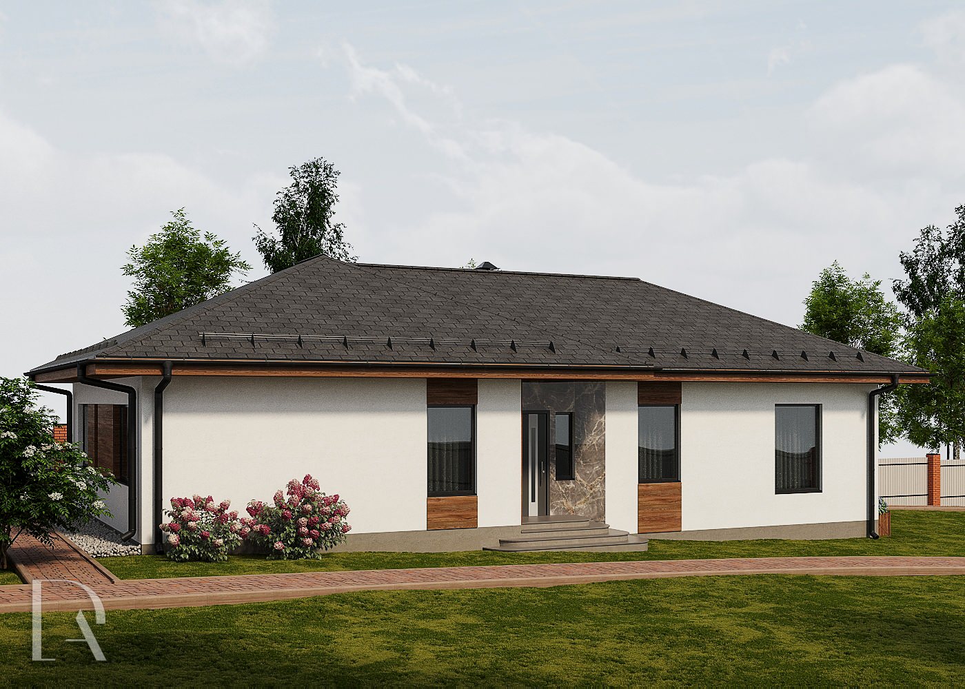 Проект жилого дома 157,7 м2