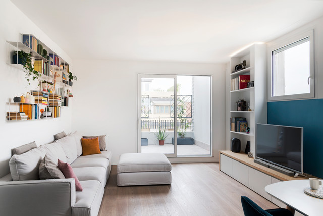 N HOUSE contemporaneo-salon