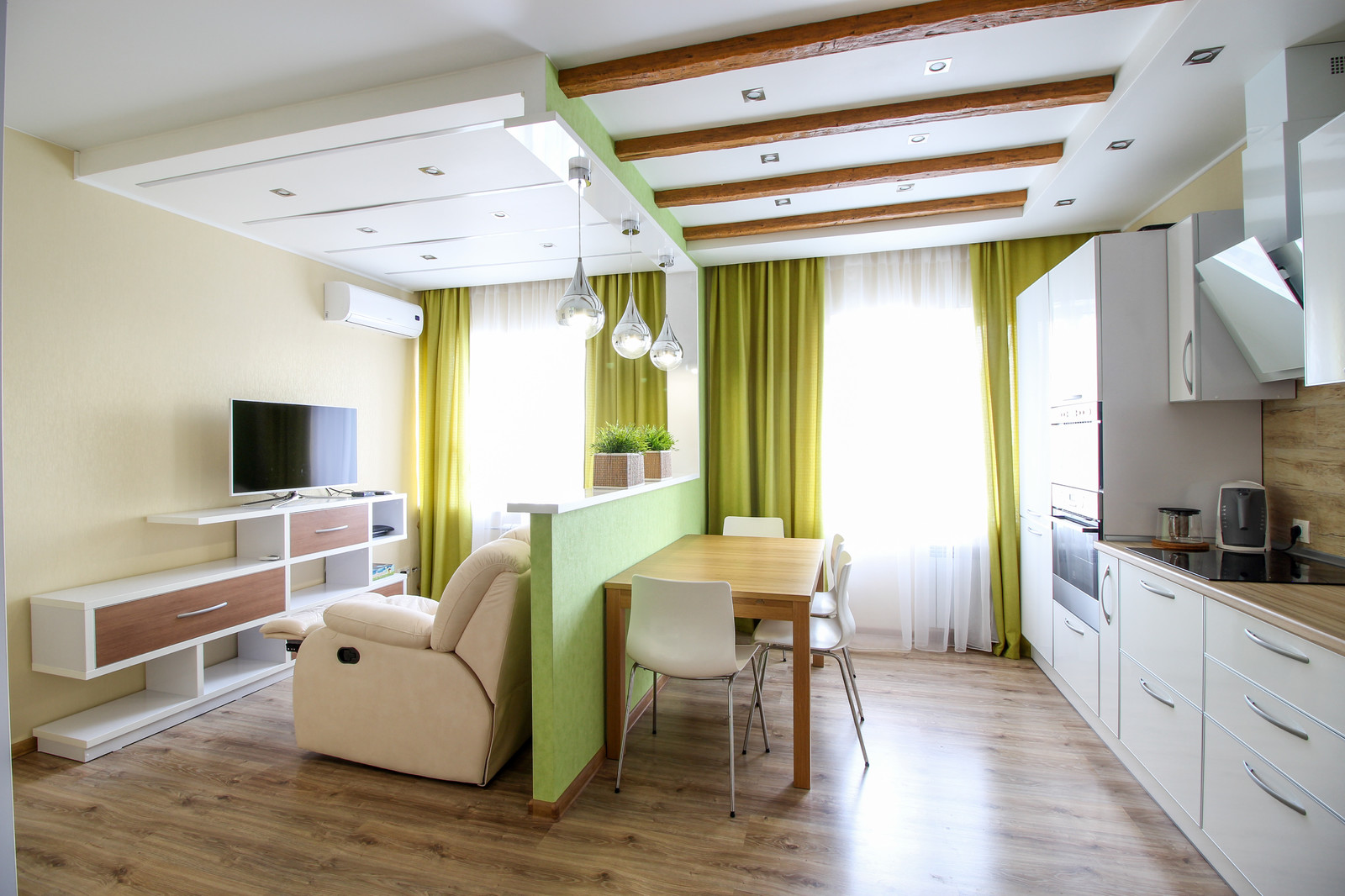 2016г. Реализация. Интерьер квартры 80 м2 в ЖК Оазис