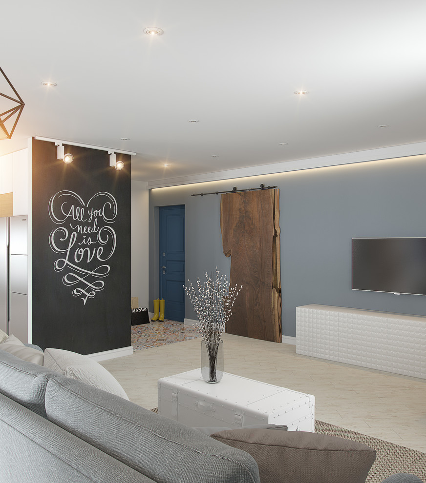 Квартира декоратора. Гостиная