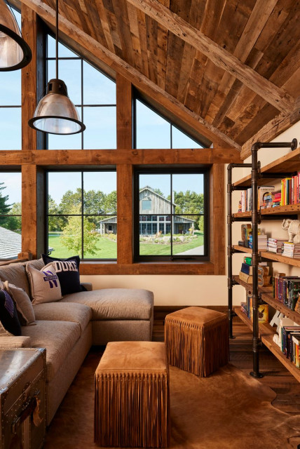 streeter custom builder landhausstil-wohnzimmer