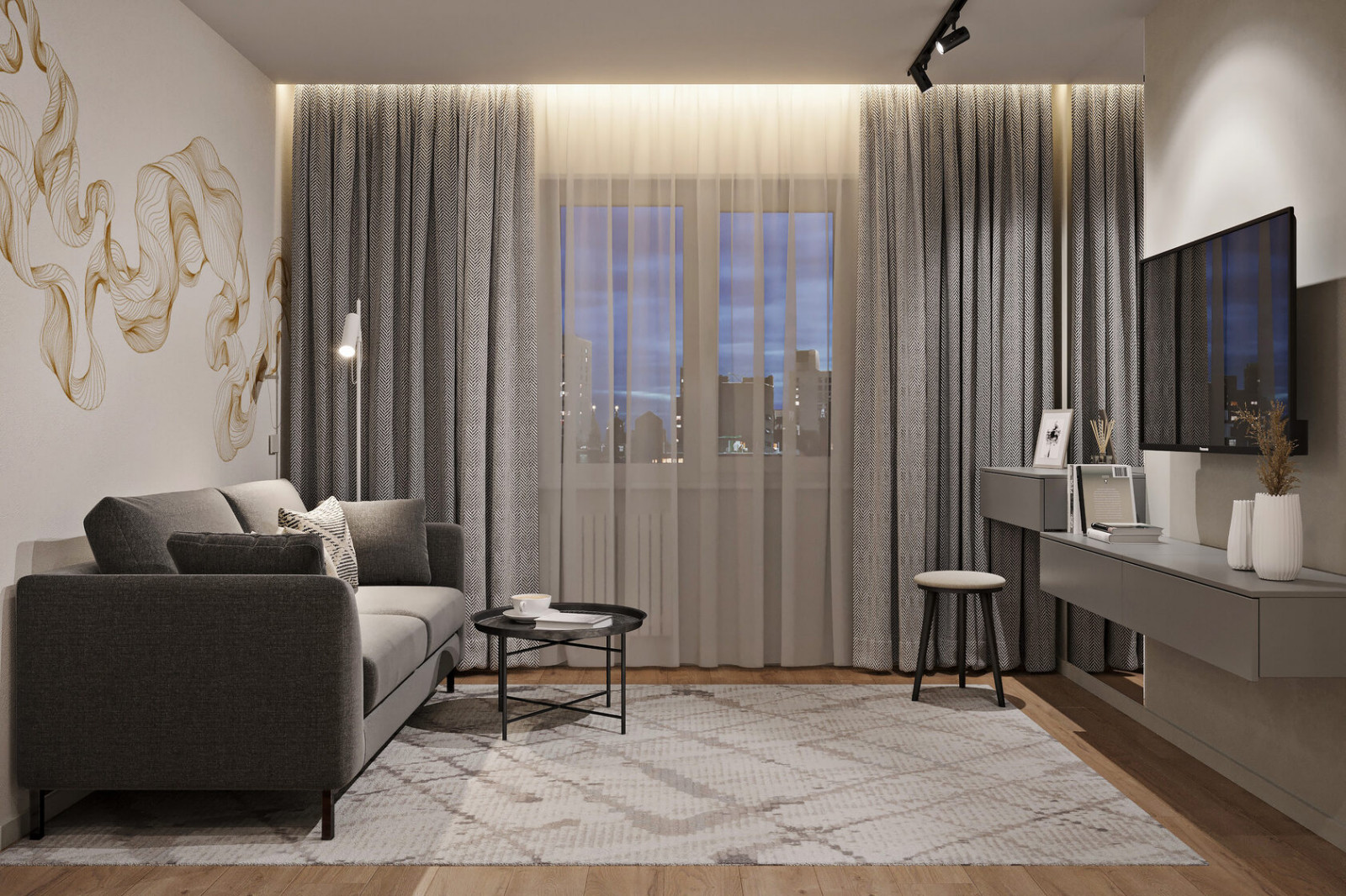 Студия для девушки - студентки