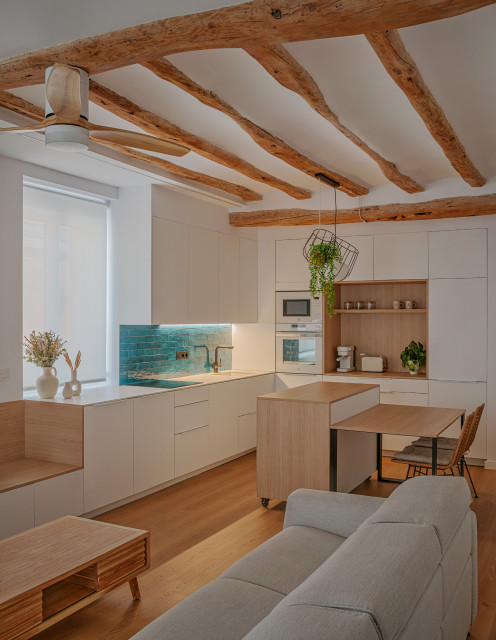 Carlos + Alexia contemporary-kitchen