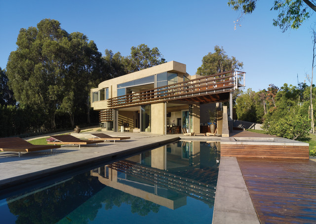 Point Dume Residence moderne-pool