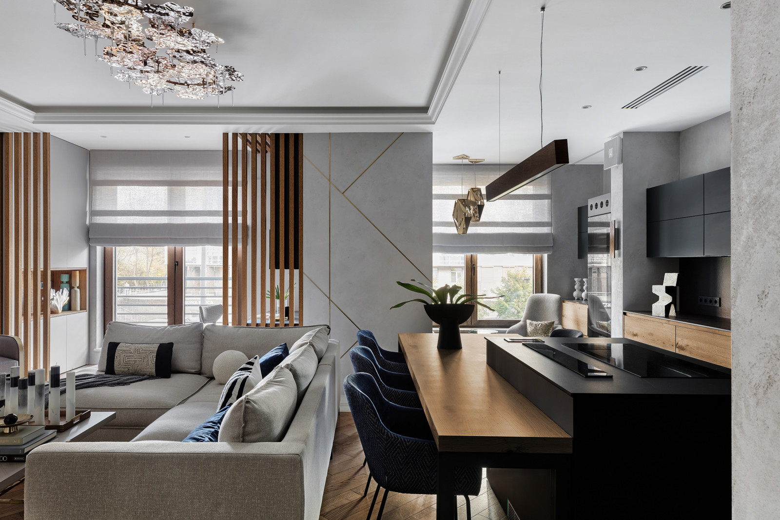 Уверенная в себе квартира в ЖК "Крестовский De Luxe"