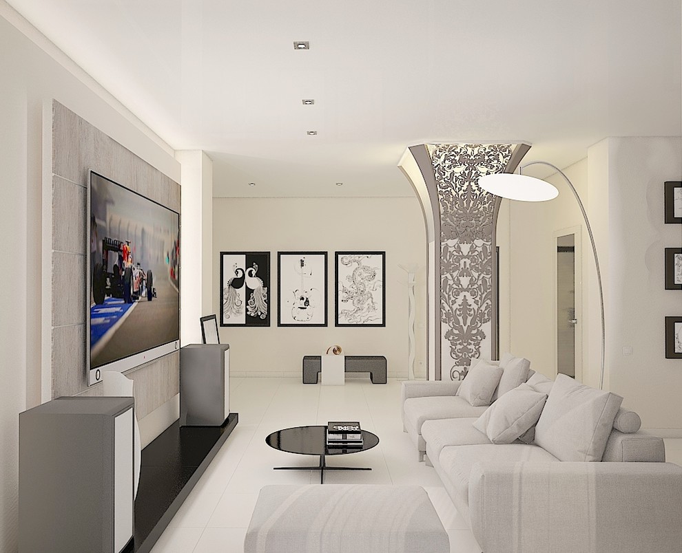 Когда украшением в квартире становиться колона