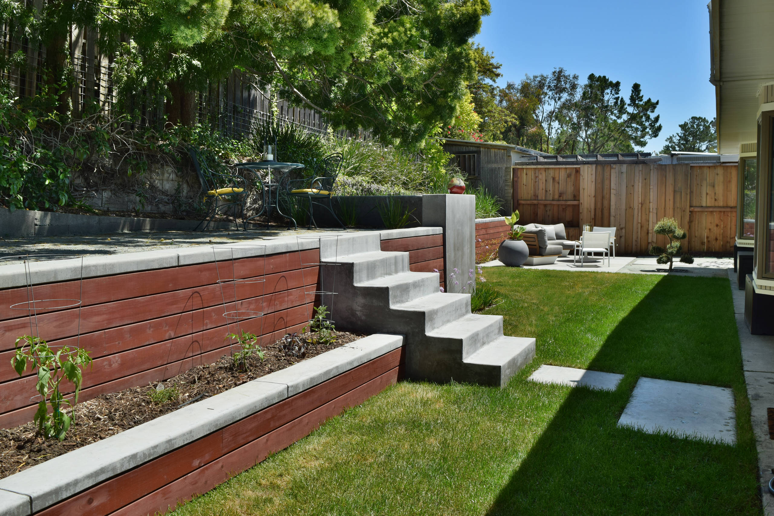 Court yard in San Rafael