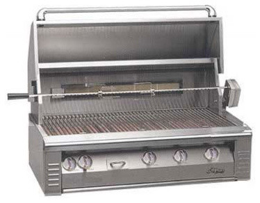 Alfresco 42" Built-in Gourmet Grill, Stainless Steel Natural Gas | AGBQ-42SZNG