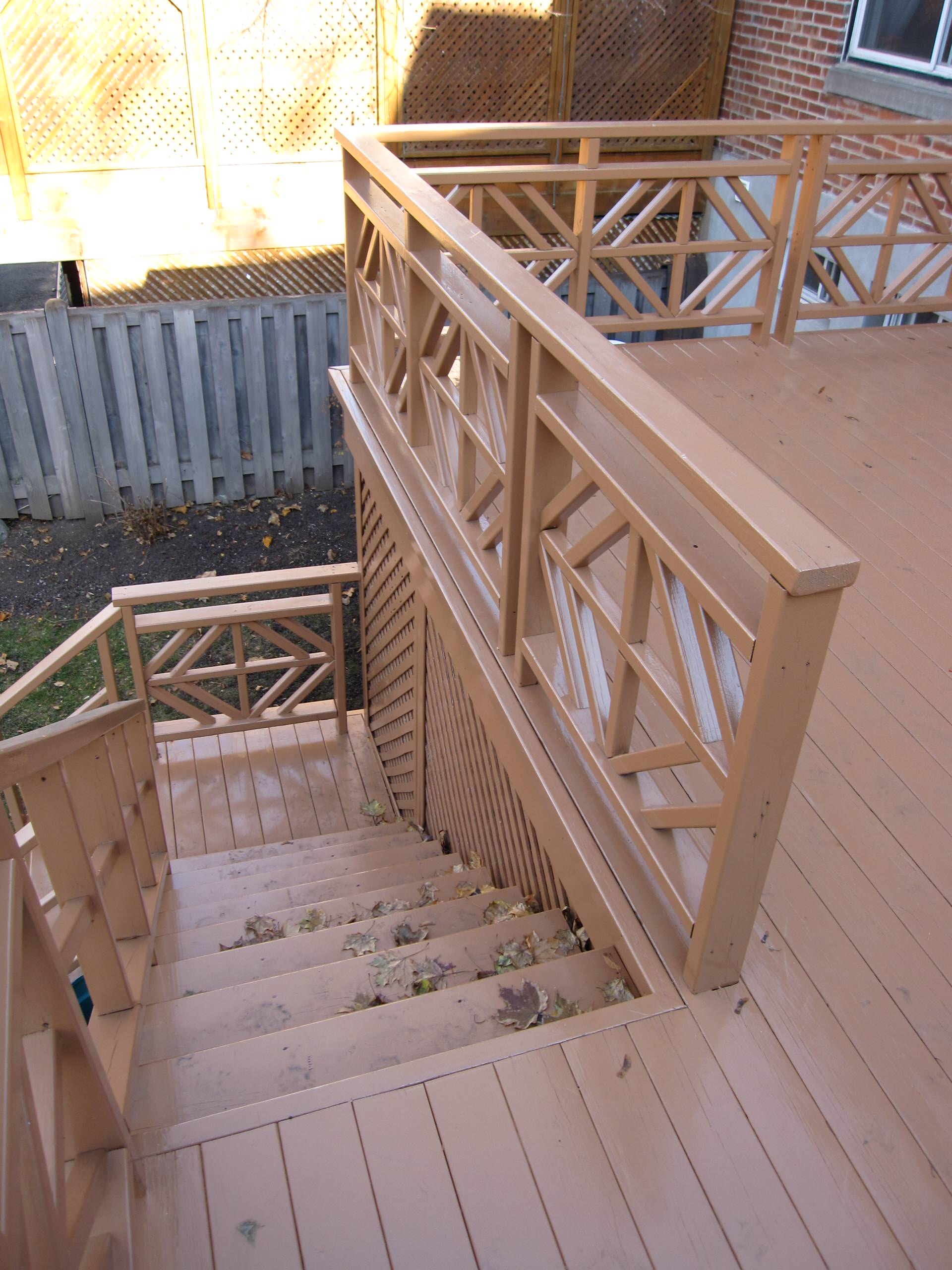 Deck Restoration - Montreal