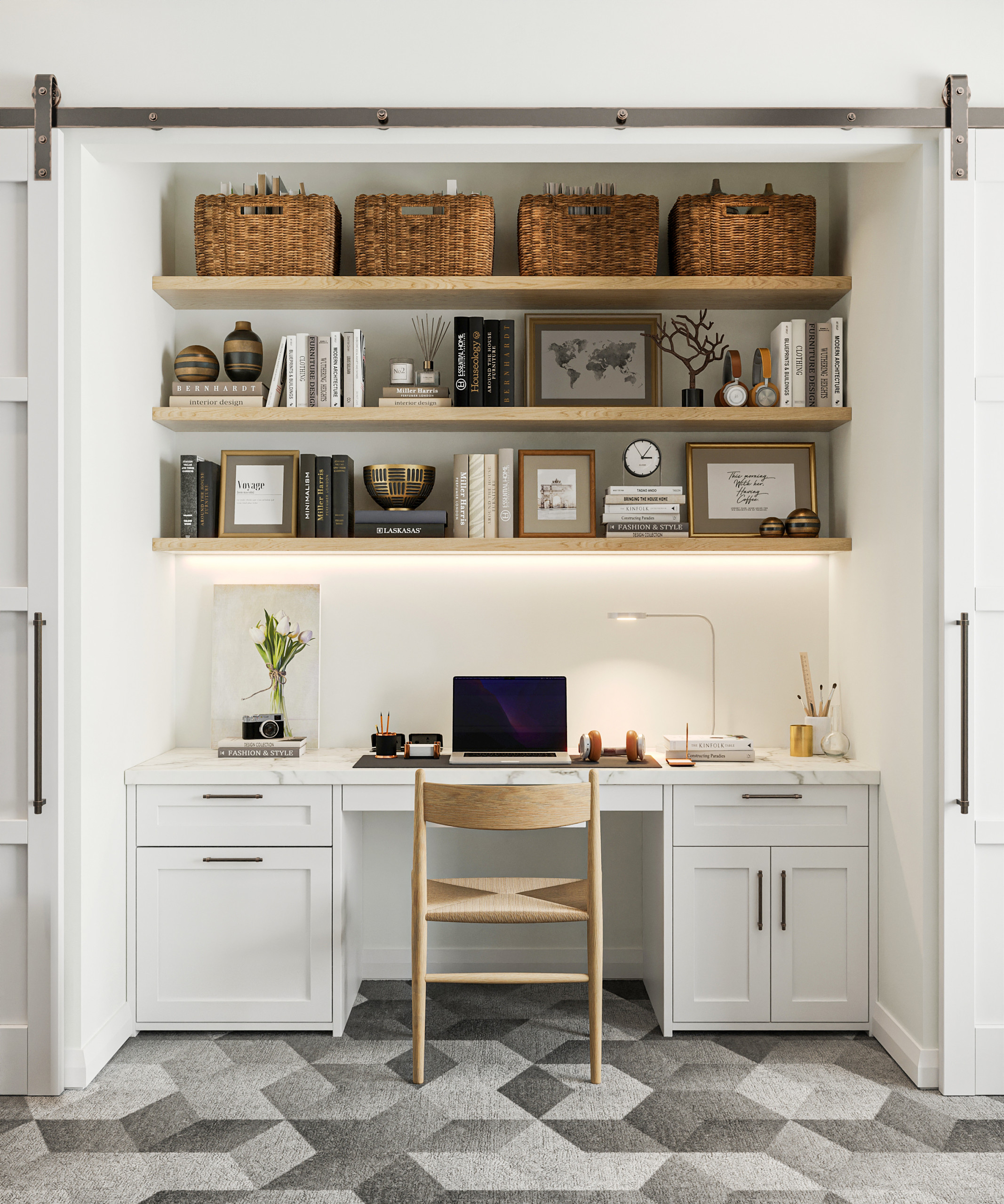 Office must-haves. How to furnish your home office. - Inspirations