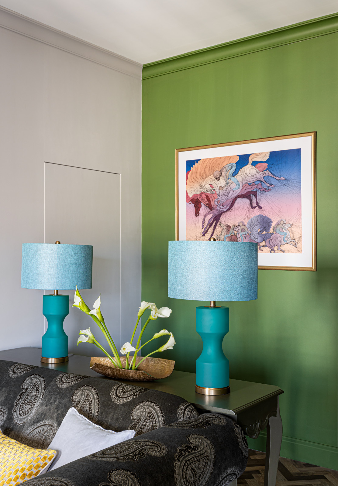 Сочный интерьер в оттенках 2022 года