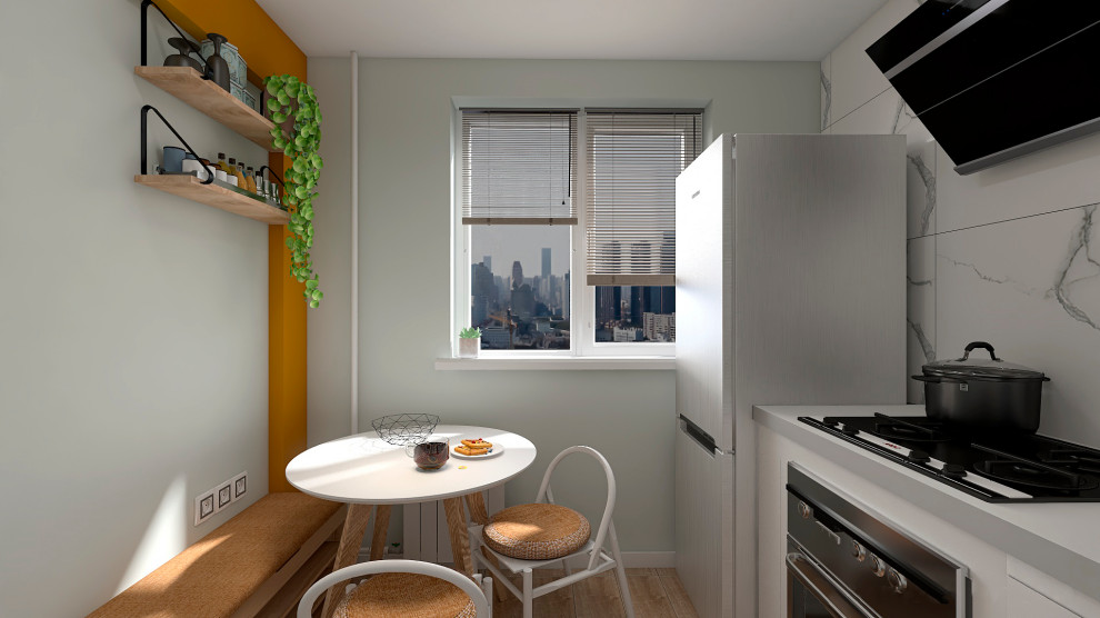 Сочный и бюджетный сканди интерьер