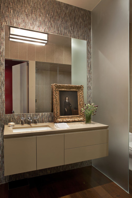 Contemporary Bathroom modern-badezimmer