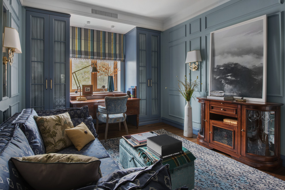 Кабинет в английском стиле