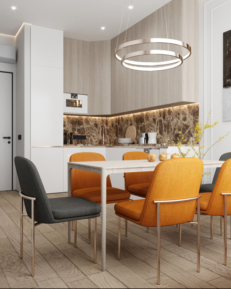 ДИЗАЙН ИНТЕРЬЕРА КВАРТИРЫ В ЖК СЕРДЦЕ СТОЛИЦЫ, 80 КВ.М