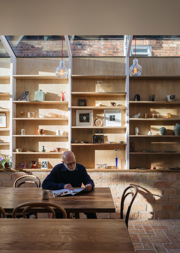 Photo of a traditional dining room in London.
