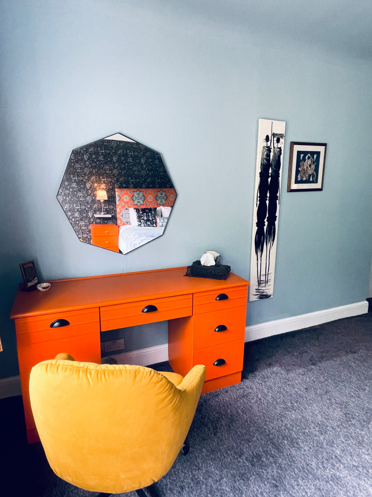 Maximalist guest bedroom