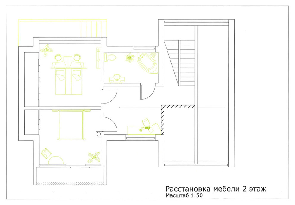Сблокированный дом в эко стиле
