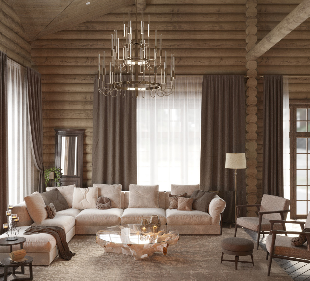 Дизайн интерьера дома 125 кв.м.