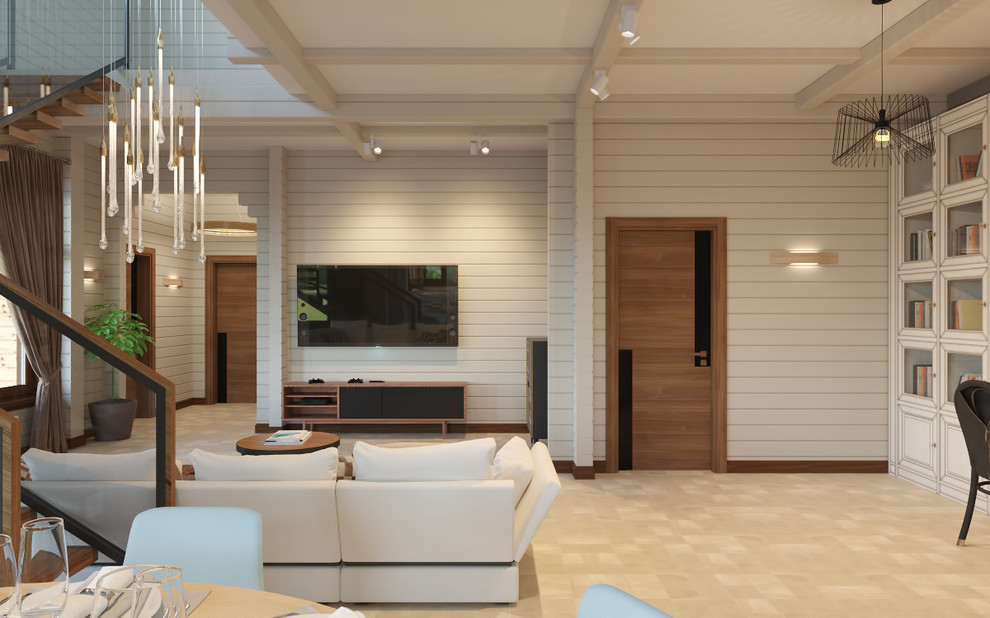 Новая жизнь загородного дома из клееного бруса