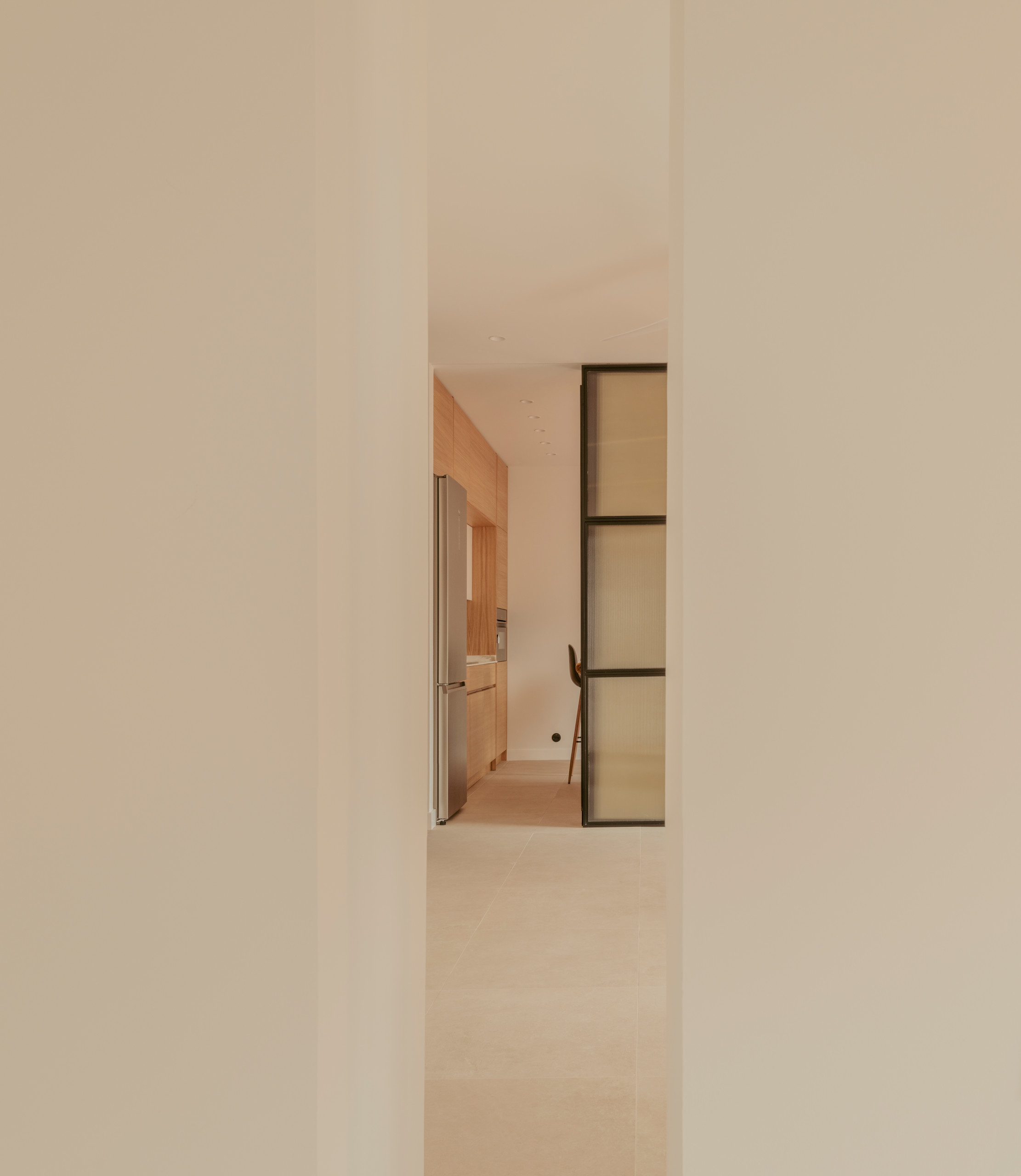 Vista hacia la cocina