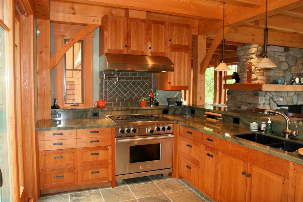 Mountain style kitchen photo in San Francisco