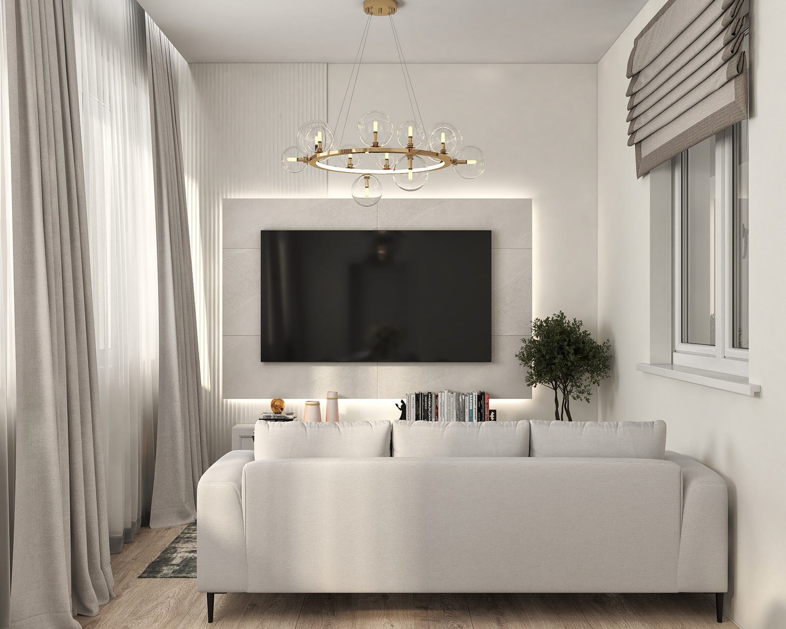 Квартира, которая излучает спокойствие