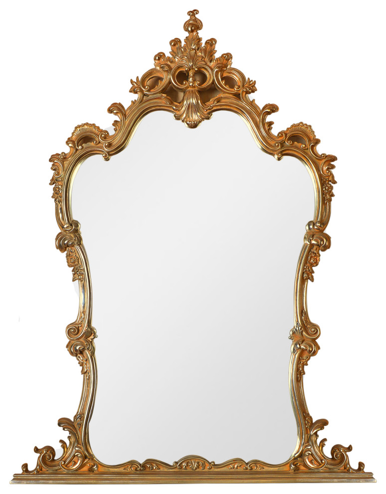 Aurora Gold Accent Mirror - Victorian - Makeup Mirrors - by Infinity ...
