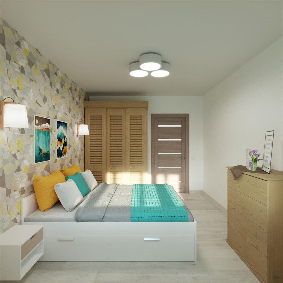 Сканди интерьер 3-комн.кв.