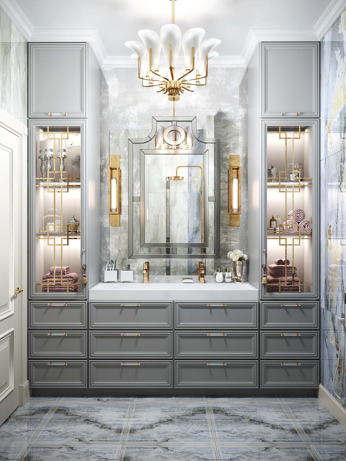 Трёхкомнатная квартира