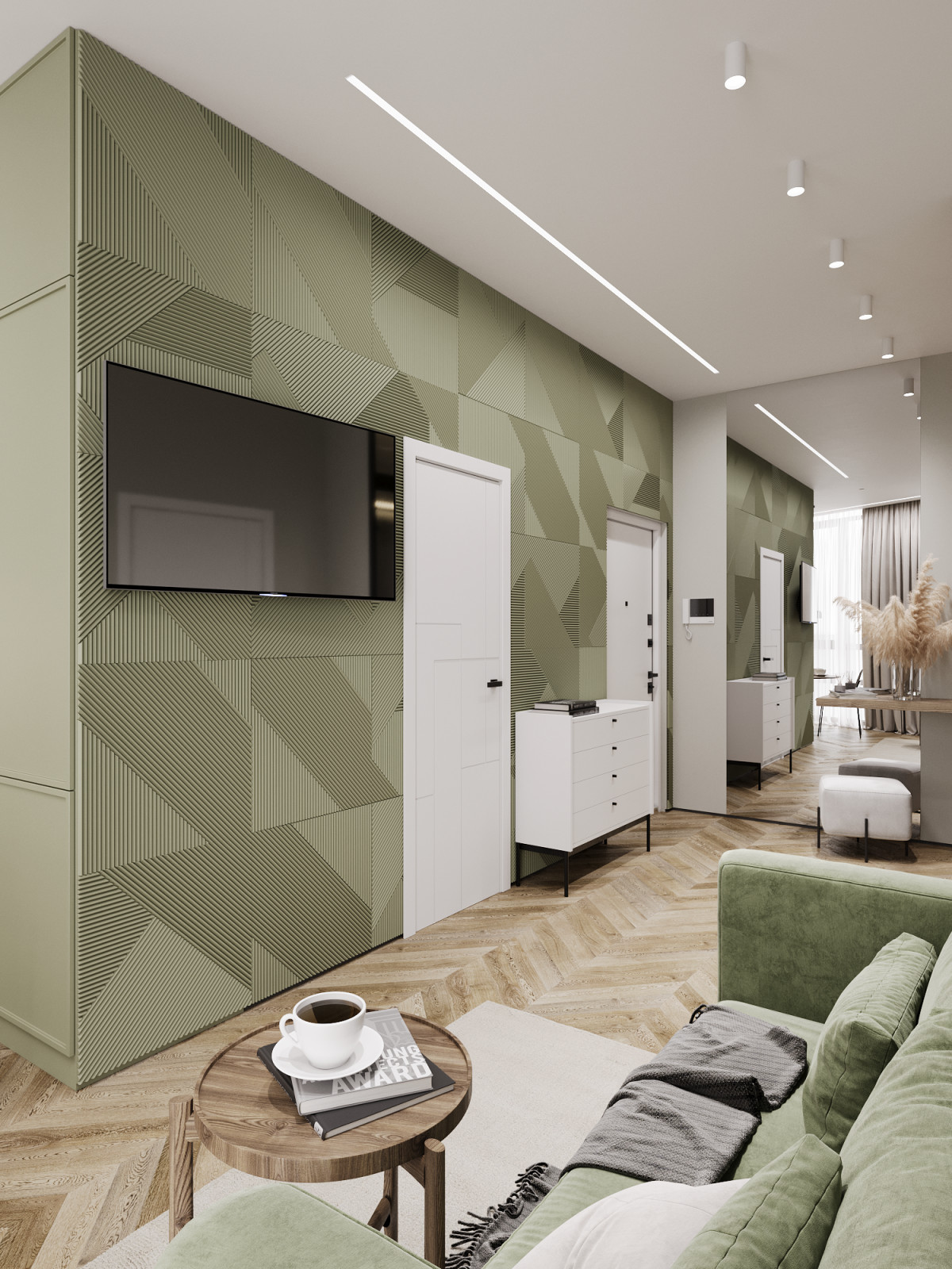 Квартира 40м2 в современном стиле