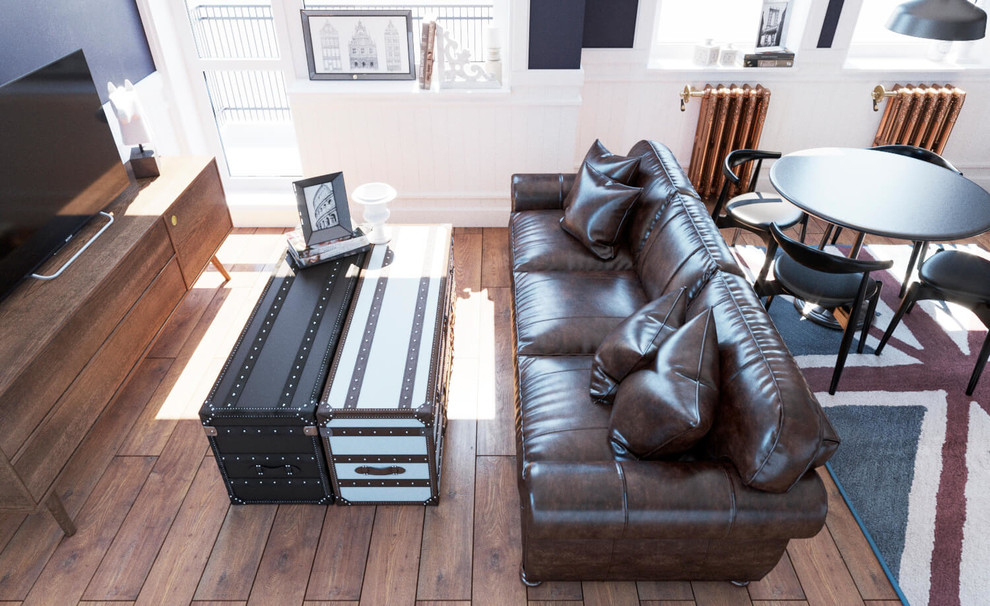 Квартира в английском стиле