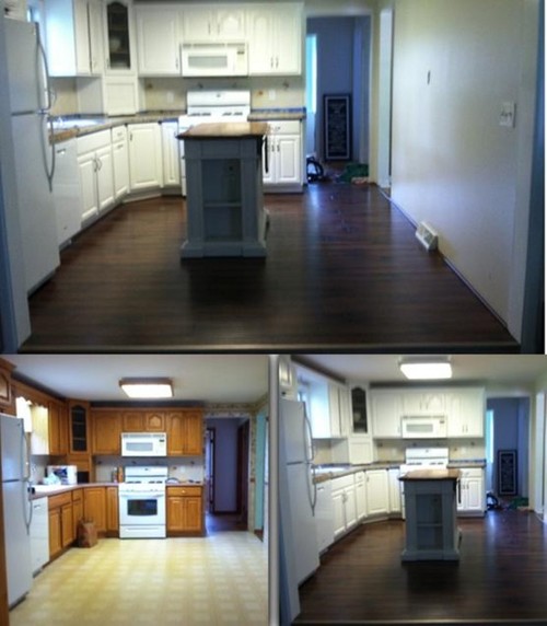 Blank Kitchen Wall help! what to put on big blank wall in kitchen? Blank Kitchen Wall help! what to put on big blank wall in kitchen?
