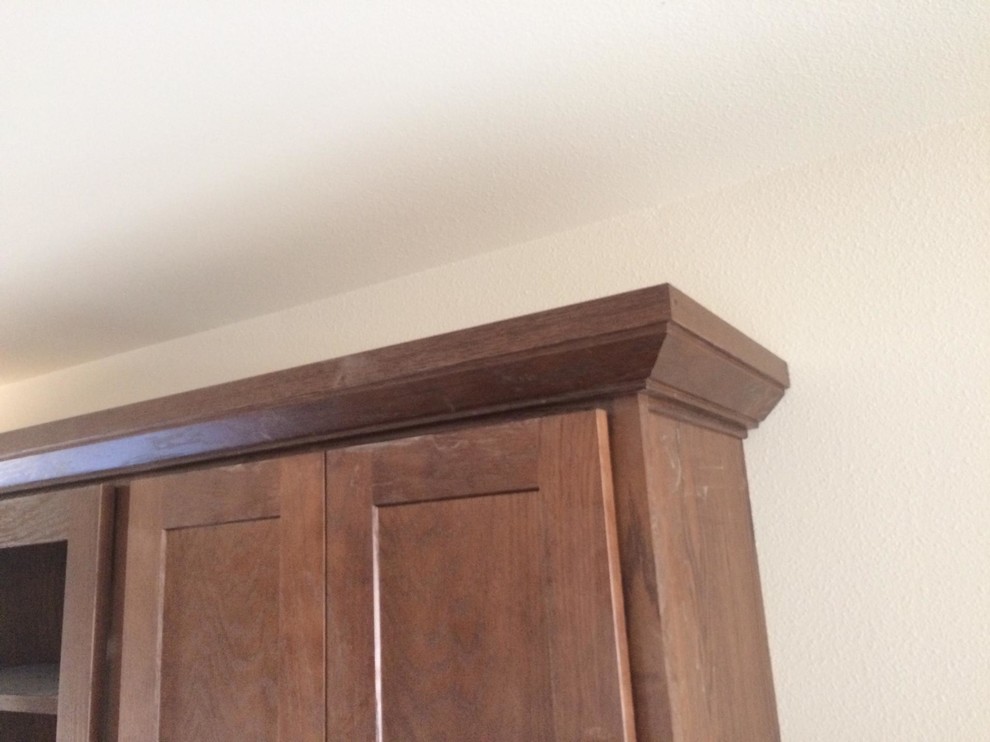 Need advice crown molding on were installed upside down