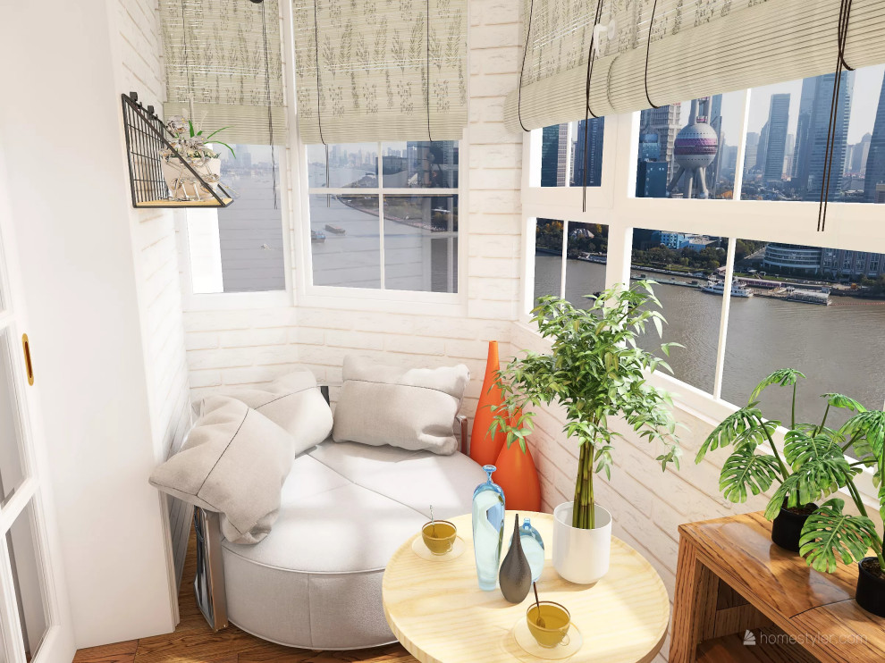 Квартира с яркими акцентами для супругов с двумя детьми