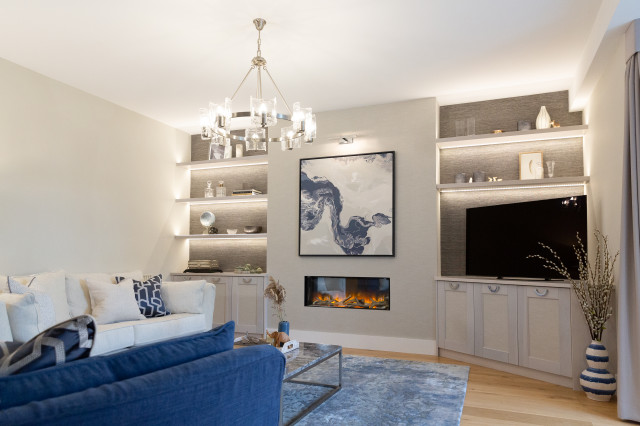 Lytham Apartment maritim-vardagsrum