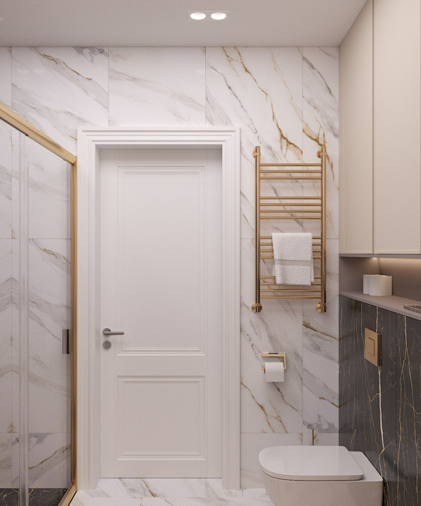 Дизайн проект ванной комнаты