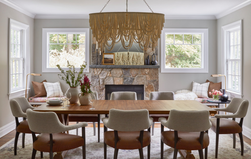 Post Office Road House, South Salem NY - Transitional - Dining Room ...