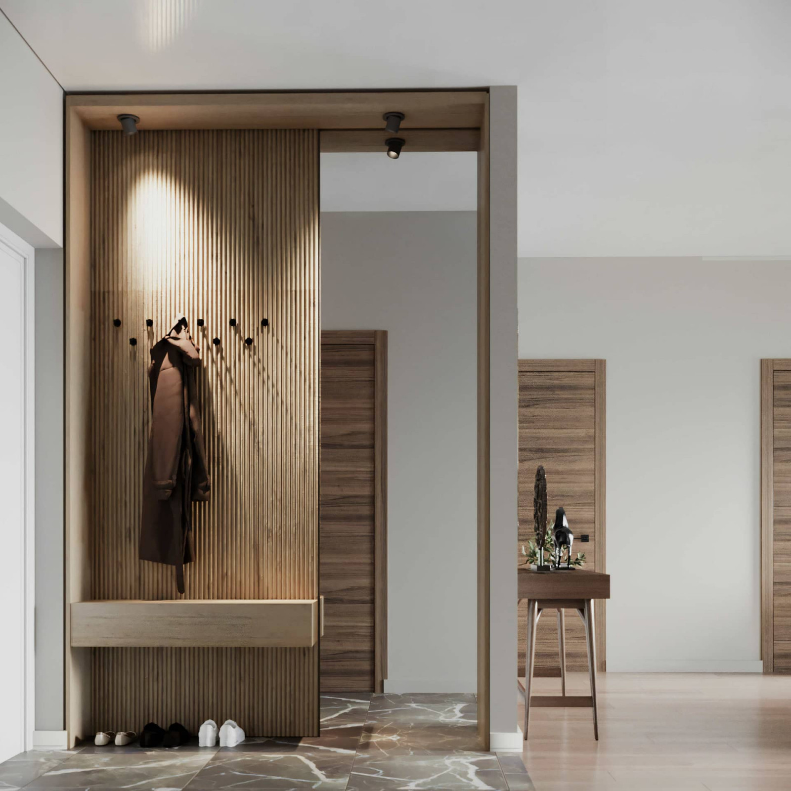 Дизайн и ремонт квартиры в ЖК «Фили Сити» — Кусочек Скандинавии