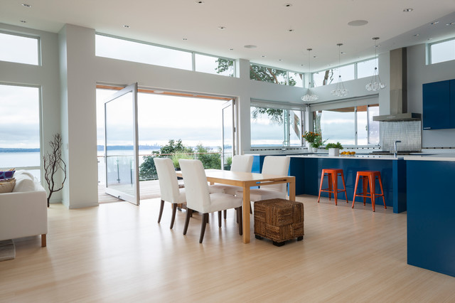 Blue Tower House contemporary-matplats
