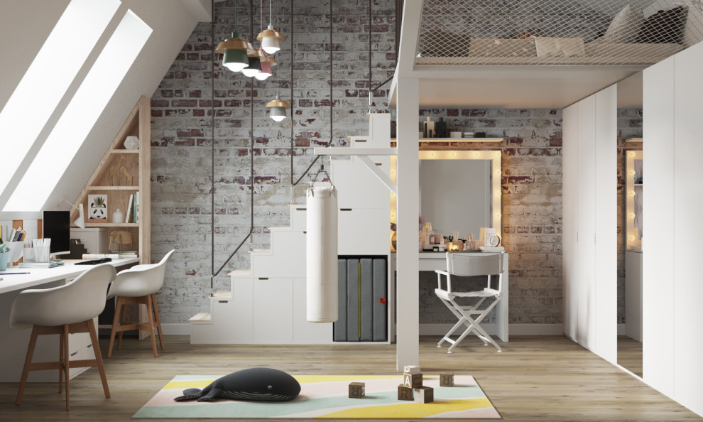 Квартира в мансарде