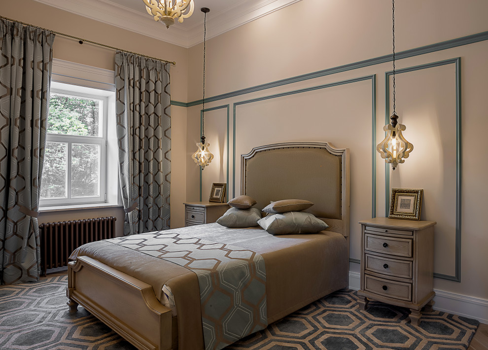 Спальня родителей "Деревенский шик с историей"