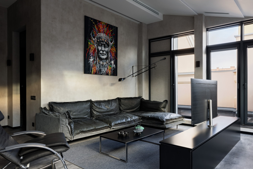 Квартира с видом на крыши Петербурга