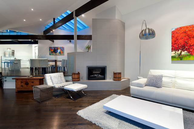 Recent Work contemporary-living-room